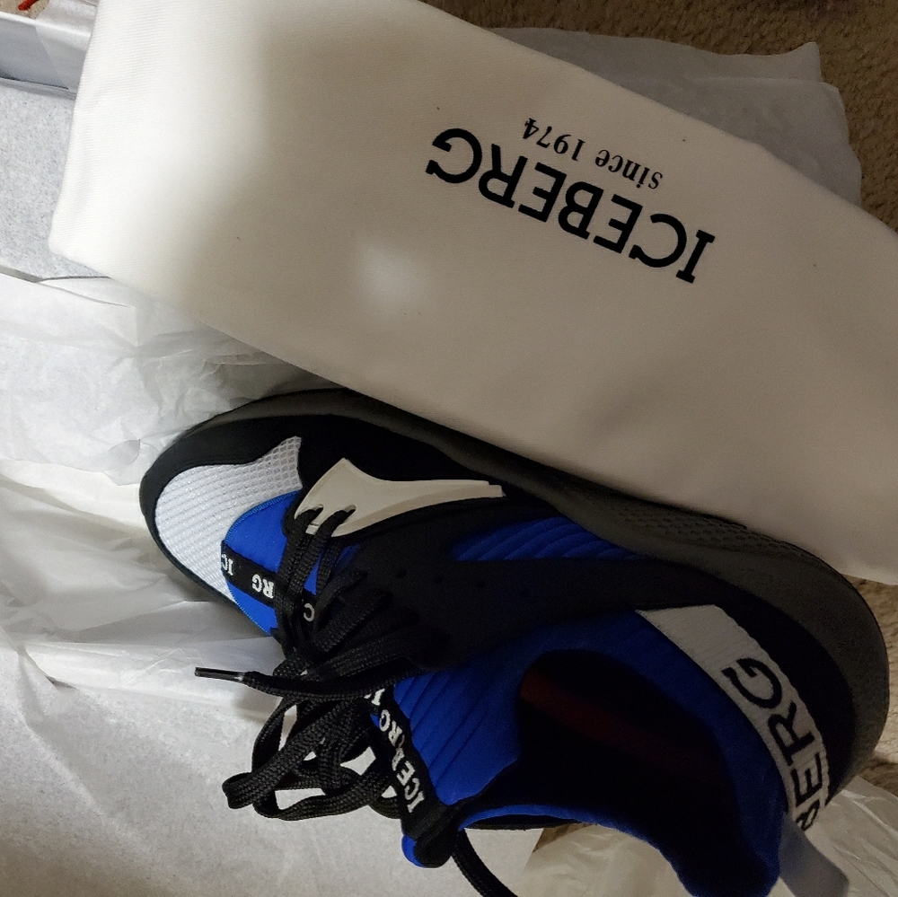 Iceberg Track Sneakers - men's size 9 - 9.5